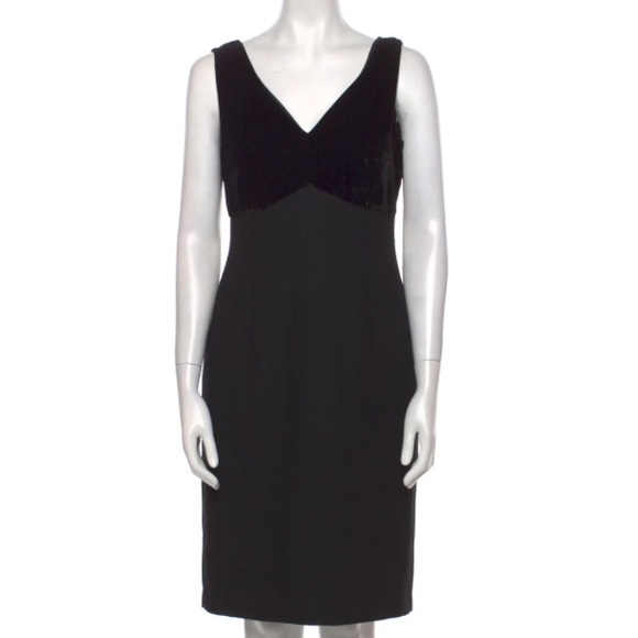L.K. BENNETT
V-Neck Knee-Length Dress, 2 - Picture 2 of 11